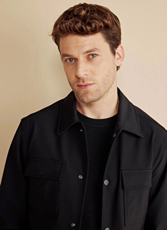 Brooks Brothers Regular Fit Siyah Erkek Ceket BBFW25MBL025