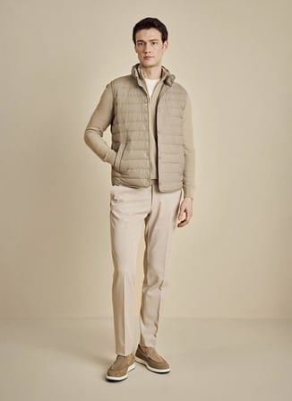 Brooks Brothers Bej Erkek Yelek BBSS26MVS001