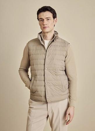 Brooks Brothers Bej Erkek Yelek BBSS26MVS001