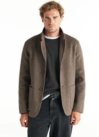 Ted Baker Rahat Vizon Erkek Düz Ceket TBMROW1110