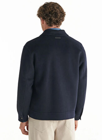 Ted Baker Rahat Lacivert Erkek Düz Ceket TBMROW1111