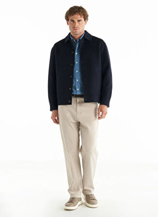 Ted Baker Rahat Lacivert Erkek Düz Ceket TBMROW1111