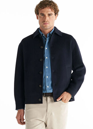 Ted Baker Rahat Lacivert Erkek Düz Ceket TBMROW1111