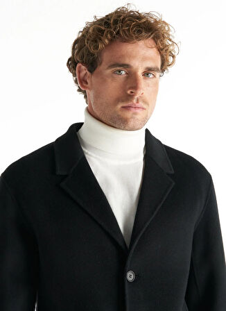 Ted Baker Rahat Siyah Erkek Düz Ceket TBMROW1110