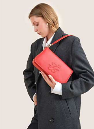 Ted Baker Kırmızı Kadın Omuz Çantası 9108