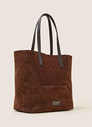 Ted Baker Deri Kahve Kadın Shopper Çanta 9130