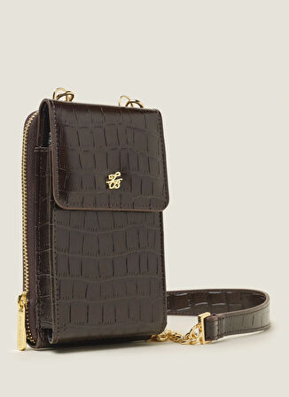 Ted Baker Telefon Çanta, Standart, Kahve