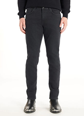 Ted Baker Normal Bel Slim Paça Slim Fit Siyah Erkek Pantolon TBMRDN1002