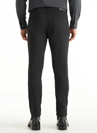 Ted Baker Normal Bel Slim Paça Slim Fit Siyah Erkek Pantolon TBMRTR1016
