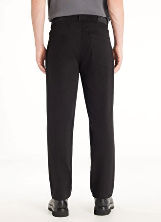 Ted Baker Normal Bel Slim Tapered Paça Tapered Fit Siyah Erkek Pantolon TBMRTR1019