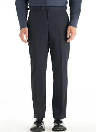 Ted Baker Normal Bel Normal Paça Regular Fit Siyah Erkek Pantolon TBMRTR1046