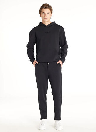 Ted Baker Lastikli Bel Rahat Siyah Erkek Eşofman Altı TBMRTR1101