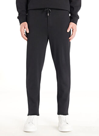 Ted Baker Lastikli Bel Rahat Siyah Erkek Eşofman Altı TBMRTR1101