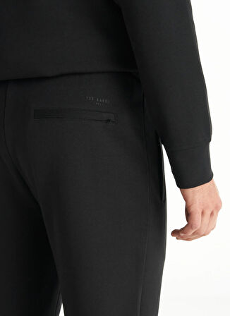 Ted Baker Lastikli Bel Rahat Siyah Erkek Eşofman Altı TBMRTR1103