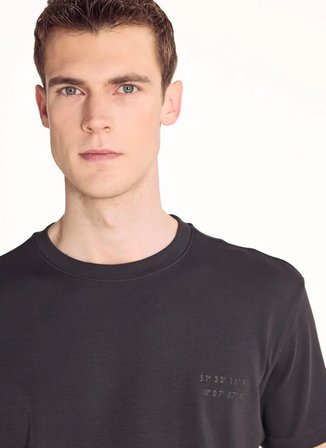 Ted Baker Siyah Erkek T-Shirt TBMRTS1055