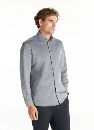 Ted Baker Gri Erkek Oxford Gömlek TBMRSH1084