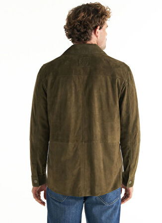 Ted Baker Standart Gömlek Yaka Düz Haki Erkek Gömlek TBMRLT1022