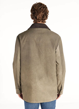 Ted Baker Standart Haki Erkek Düz Ceket TBMROW1024