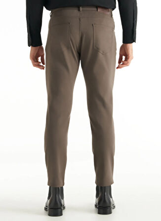 Ted Baker Normal Bel Slim Paça Slim Fit Haki Erkek Pantolon TBMRTR1016
