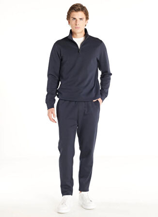 Ted Baker Lastikli Bel Rahat Lacivert Erkek Eşofman Altı TBMRTR1103