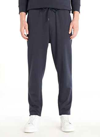 Ted Baker Lastikli Bel Rahat Lacivert Erkek Eşofman Altı TBMRTR1103