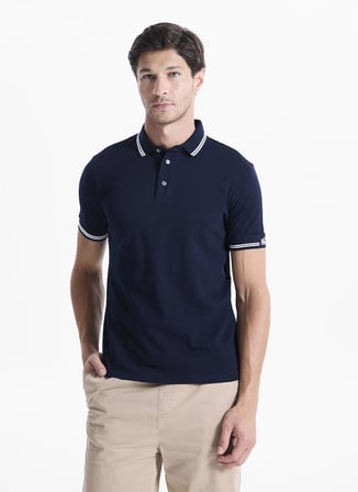 Ted Baker Lacivert Erkek T-Shirt TBMRTS1009