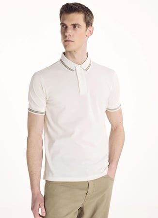 Ted Baker Ekru Erkek T-Shirt TBMRTS1009