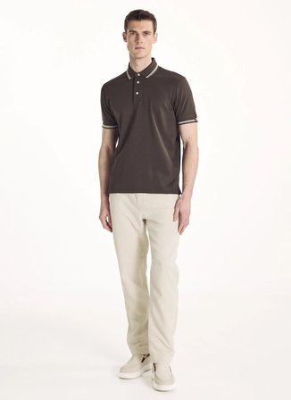 Ted Baker Kahve Erkek T-Shirt TBMRTS1009