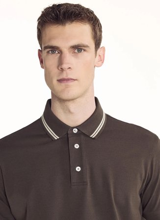 Ted Baker Kahve Erkek T-Shirt TBMRTS1009