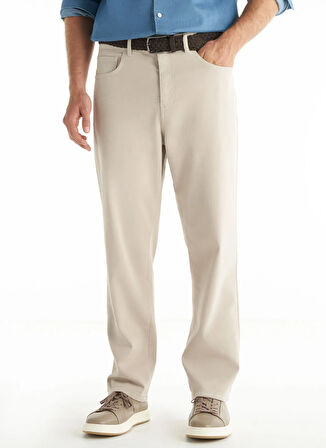 Ted Baker Normal Bel Straight Paça Regular Straight Taş Erkek Pantolon TBMRTR1024