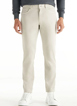 Ted Baker Normal Bel Normal Paça Slim Fit Taş Erkek Pantolon TBMRTR1045
