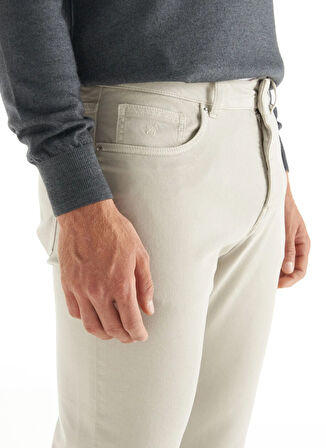 Ted Baker Normal Bel Normal Paça Slim Fit Taş Erkek Pantolon TBMRTR1045