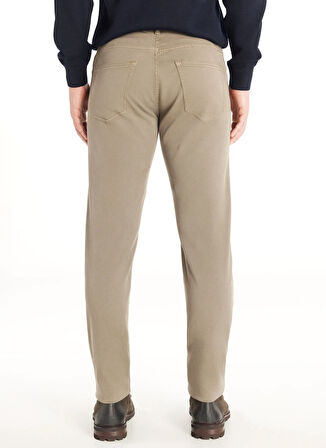 Ted Baker Normal Bel Normal Paça Slim Fit Vizon Erkek Pantolon TBMRTR1045
