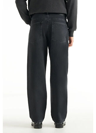 Ted Baker Normal Bel Geniş Paça Rahat Füme Erkek Pantolon TBMRDN1017