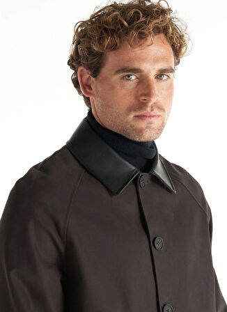 Ted Baker Açık Kahve Erkek Pardösü TBMROW1023