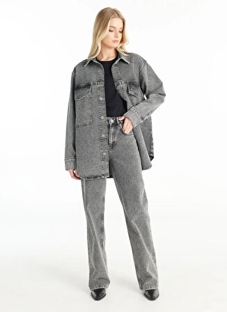 Ted Baker Standart Gri Kadın Ceket TBWRDN1013