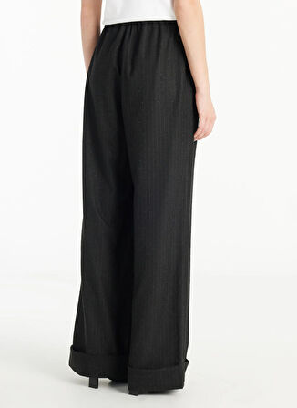 Ted Baker Normal Bel Rahat Antrasit Kadın Pantolon TBWRTR1013-2