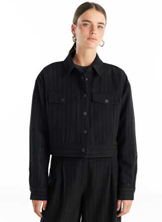 Ted Baker Standart Siyah Kadın Ceket TBWROW1047