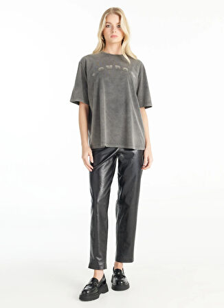 Ted Baker Normal Bel Havuç Siyah Kadın Pantolon TBWRTR1012-2