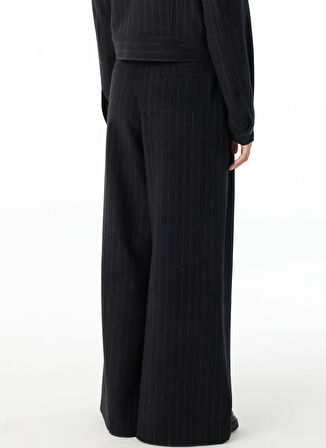 Ted Baker Yüksek Bel Standart Siyah Kadın Pantolon TBWRTR1019