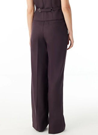 Ted Baker Orta Bel Rahat Bordo Kadın Pantolon TBWRTR1001-5