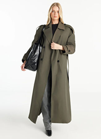 Ted Baker Haki Kadın Trençkot TBWROW1018-3