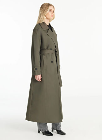 Ted Baker Haki Kadın Trençkot TBWROW1018-3
