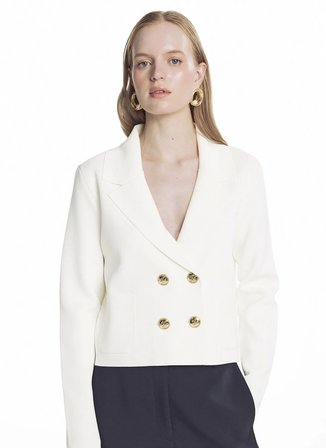 Ted Baker Ekru Kadın Ceket TBWRKW1039
