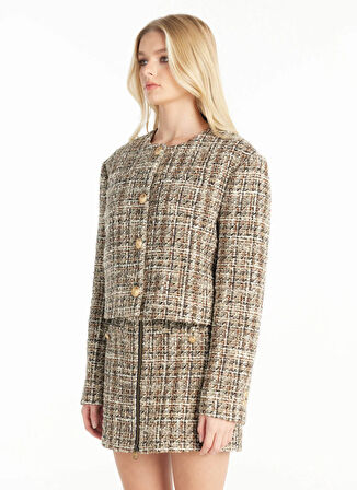 Ted Baker Standart Kahve Kadın Ceket TBWRJC1026