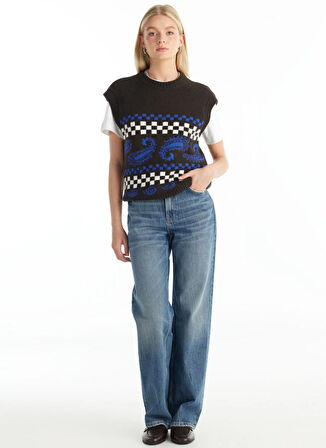 Ted Baker Jakarlı Koyu Kahve Kadın Süveter TBWRKW1020