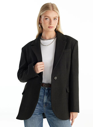 Ted Baker Koyu Haki Kadın Blazer TBWRJC1000