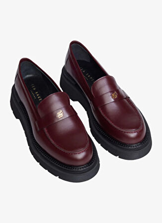 Ted Baker Bordo Kadın Loafer Z10109