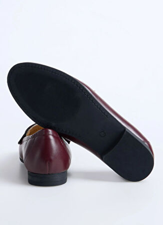 Ted Baker Bej - Bordo Kadın Loafer Z10122