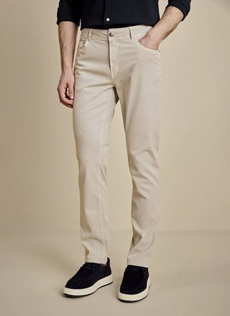 Brooks Brothers Bej Erkek Standart Pantolon BBSS26MPT002
